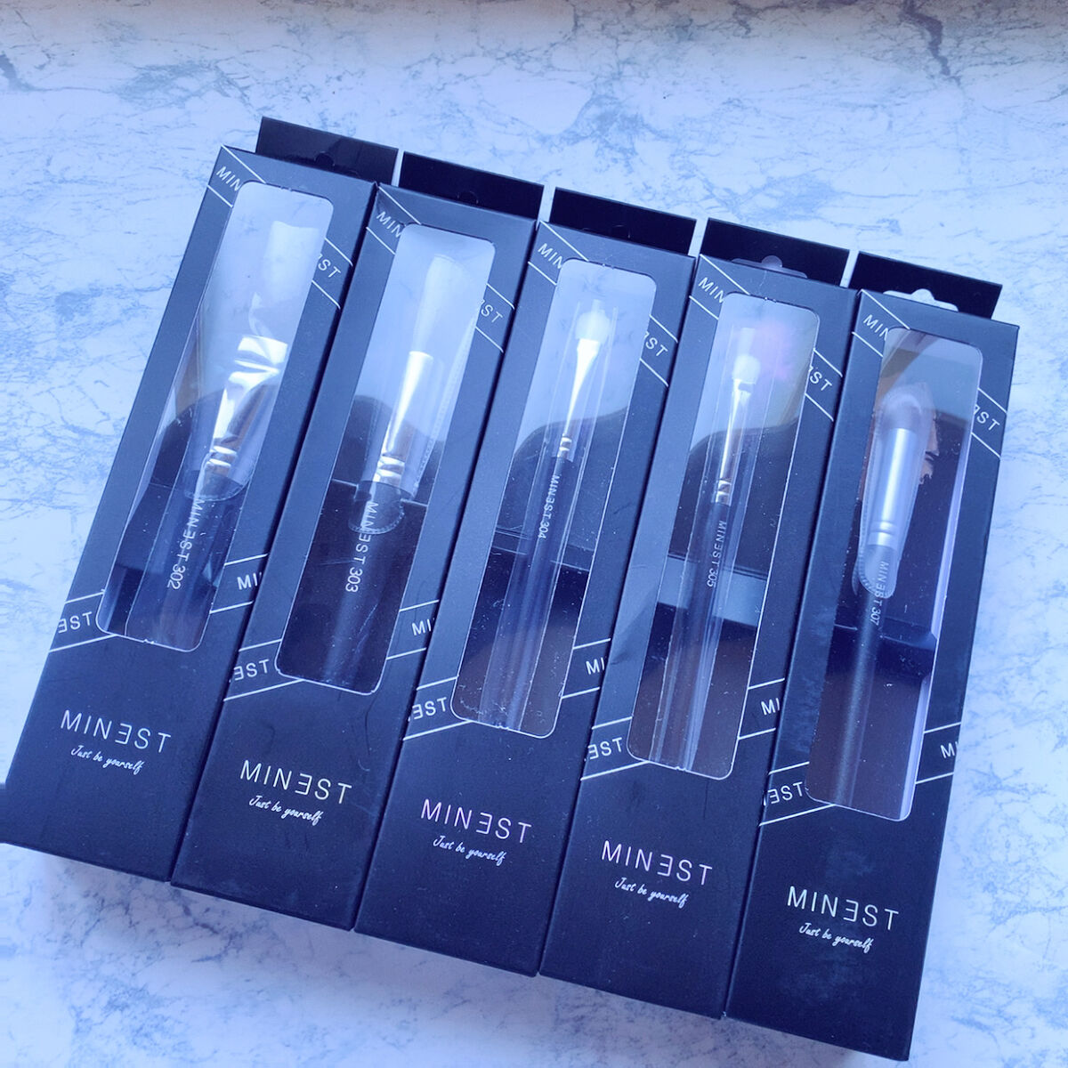 307ミニパンパンコンシーラーブラシ/MINEST/メイクブラシを使ったクチコミ（2枚目）