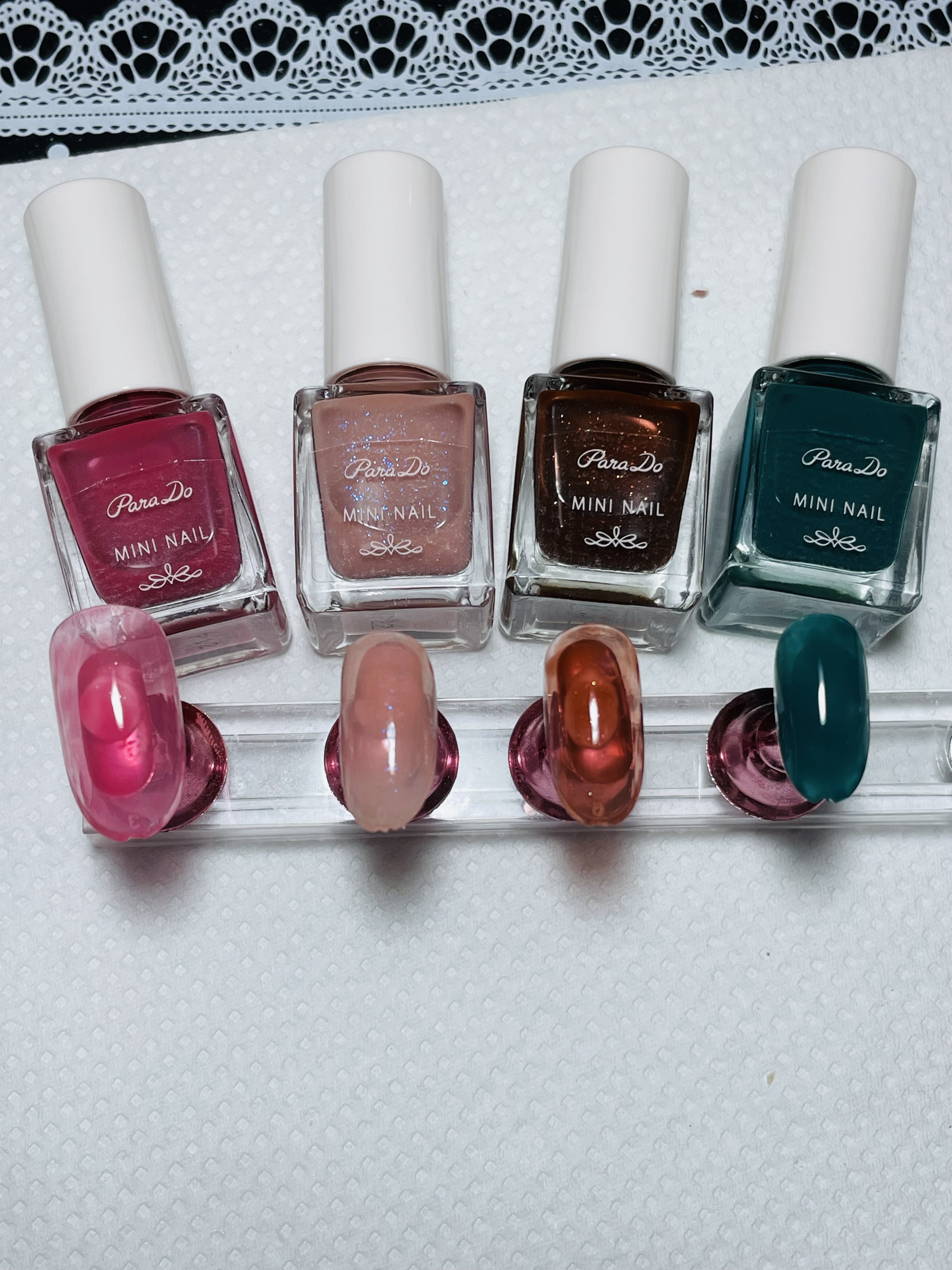 ミニネイル GN06 テネシークーラー/パラドゥ/マニキュアを使ったクチコミ（3枚目）