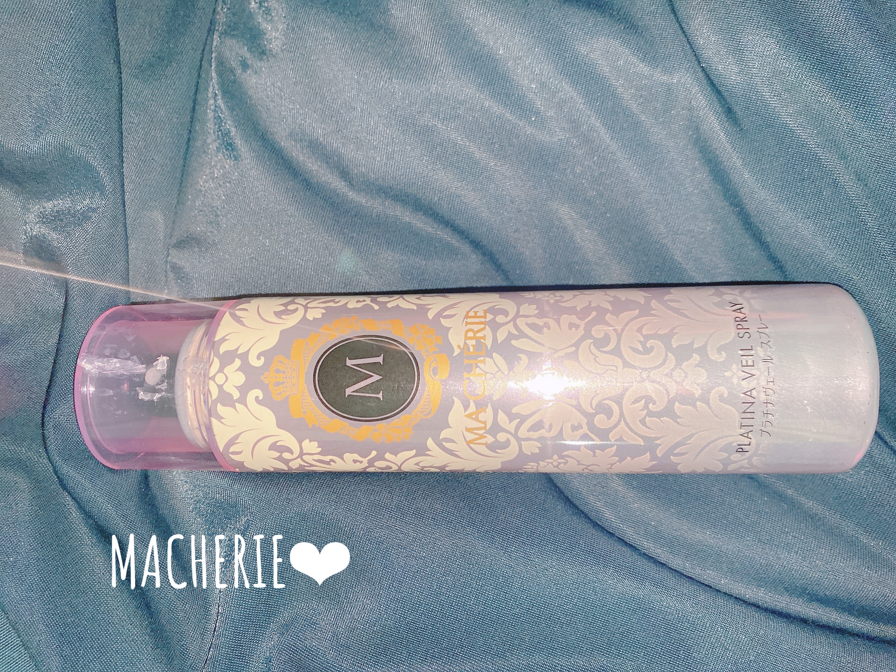 プラチナヴェール スプレー EX/MACHERIE/ヘアスプレーを使ったクチコミ（1枚目）