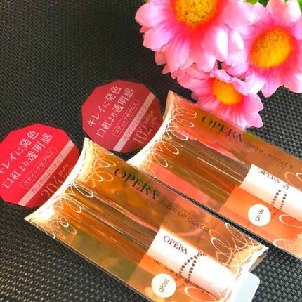 オペラ シアーリップカラー RN/OPERA/リップグロスを使ったクチコミ(1枚目)