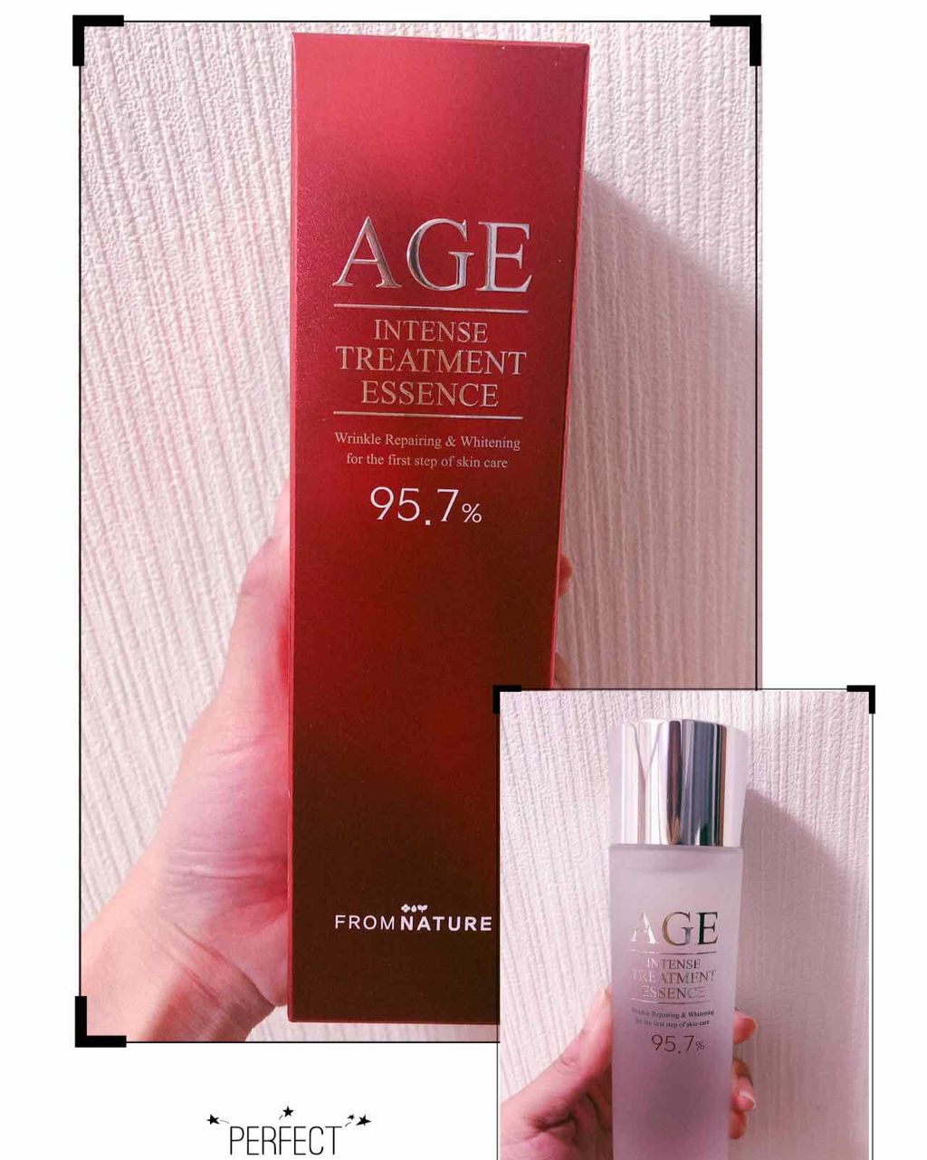 エイジ トリートメント エッセンス 95.7%/FROM NATURE/化粧水を使ったクチコミ(1枚目)