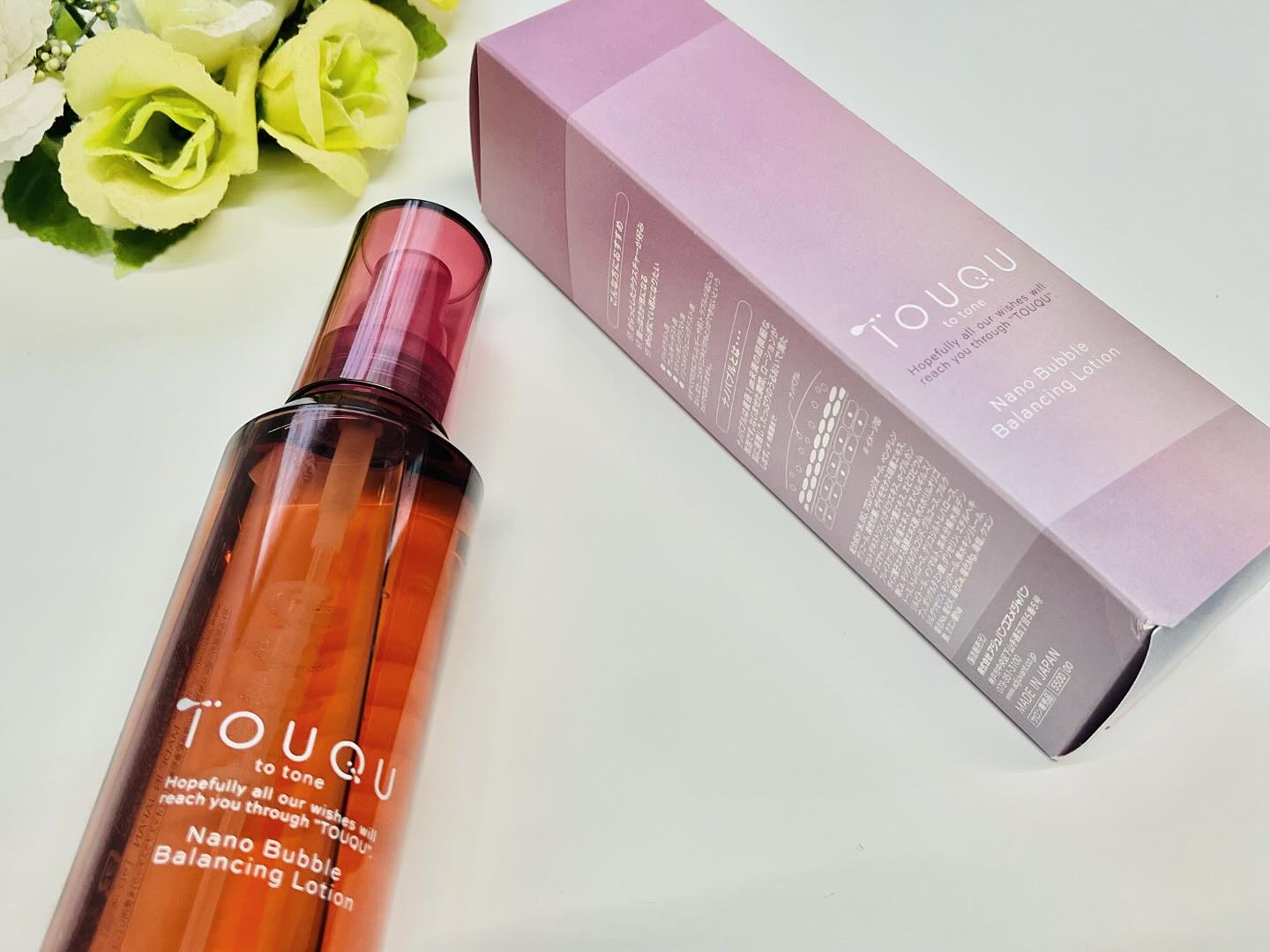 TOUQU to tone ナノバブル モイスチュアローション/TOUQU to tone/化粧水を使ったクチコミ（1枚目）