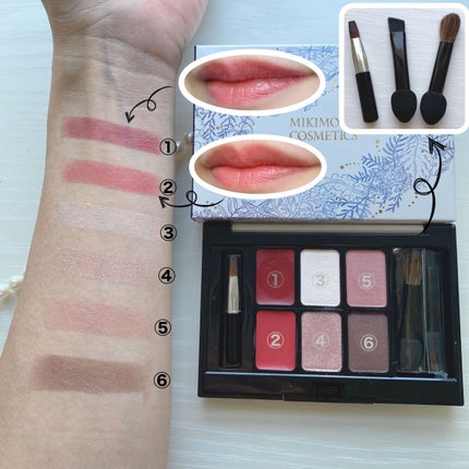 マルチメイクアップパレット/ミキモト コスメティックス/マルチパレットを使ったクチコミ(3枚目)