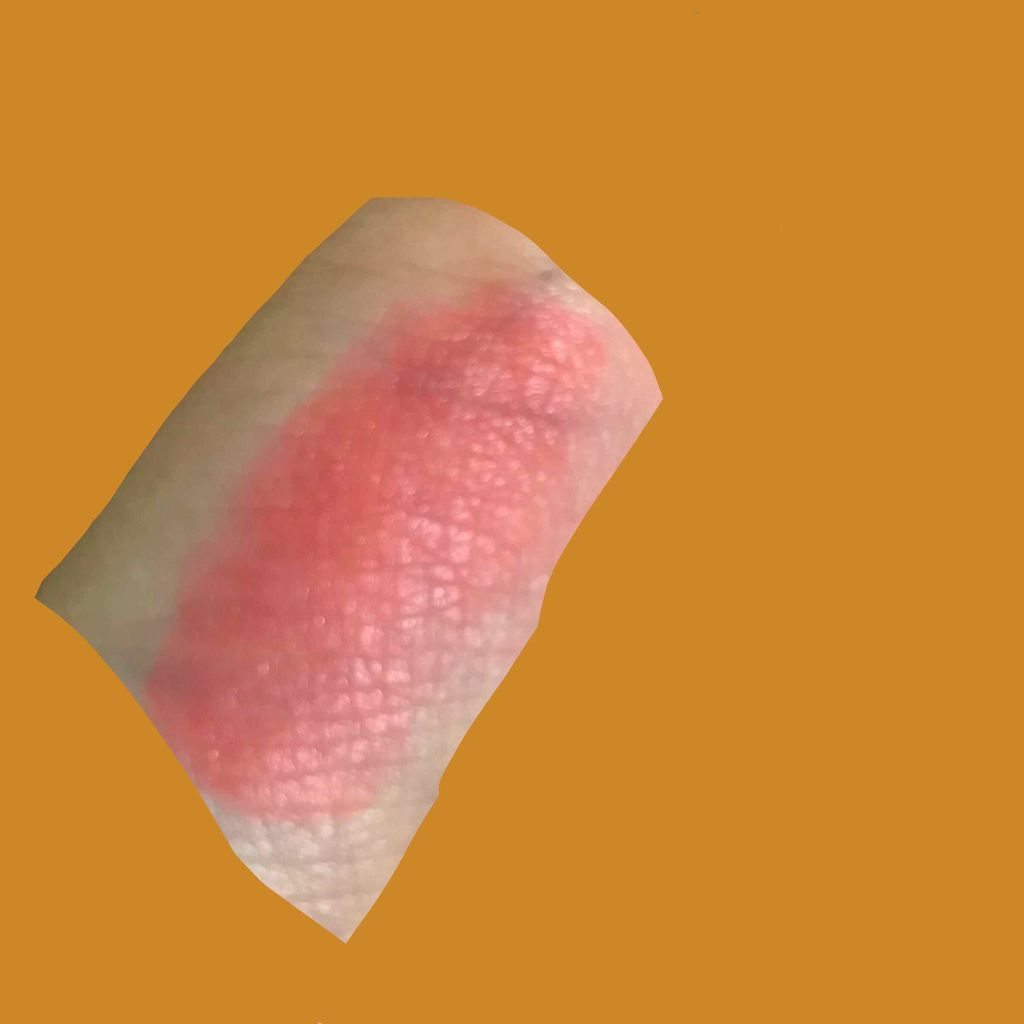 WHY NOT SPINNS リップスティック オレンジ/DAISO/口紅を使ったクチコミ（3枚目）