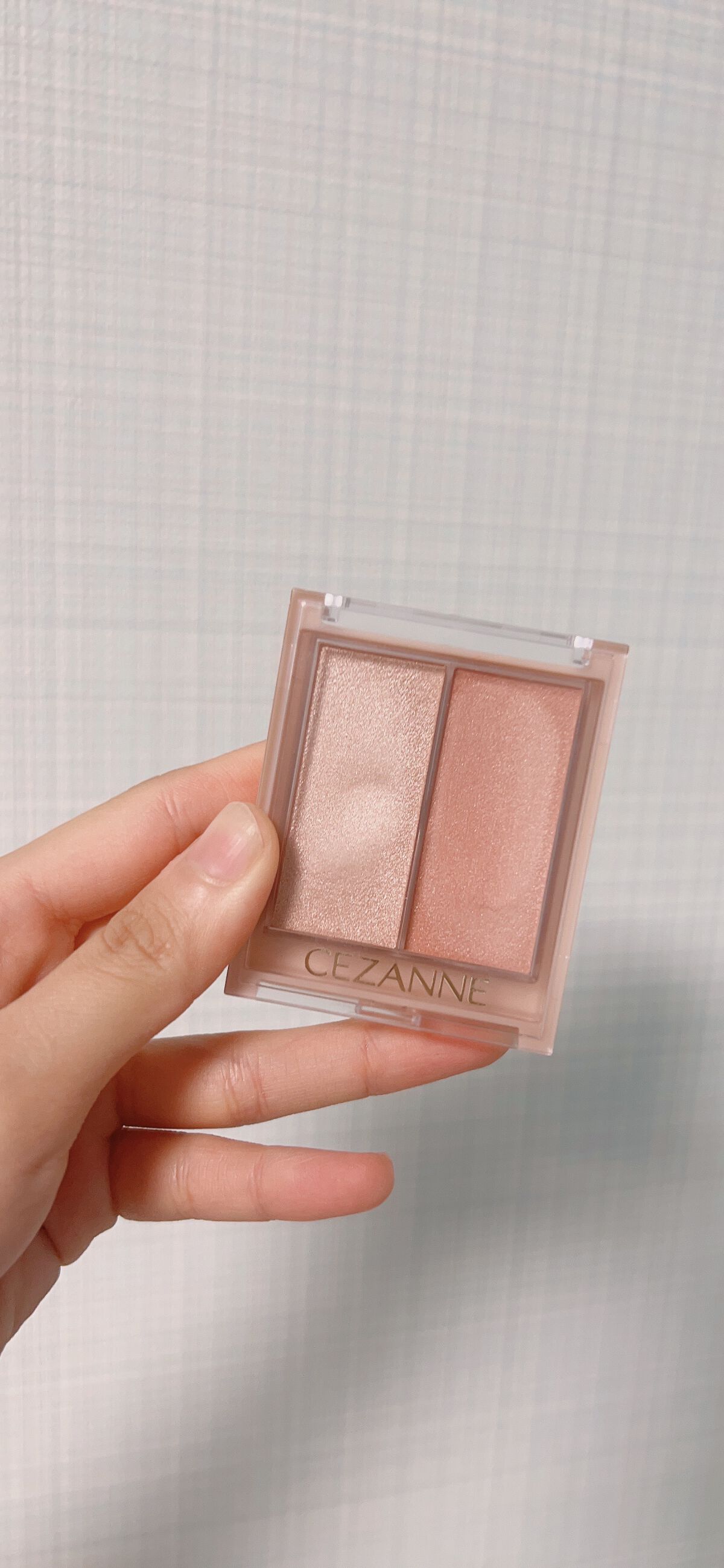 フェイスグロウカラー/CEZANNE/クリームハイライトを使ったクチコミ（2枚目）