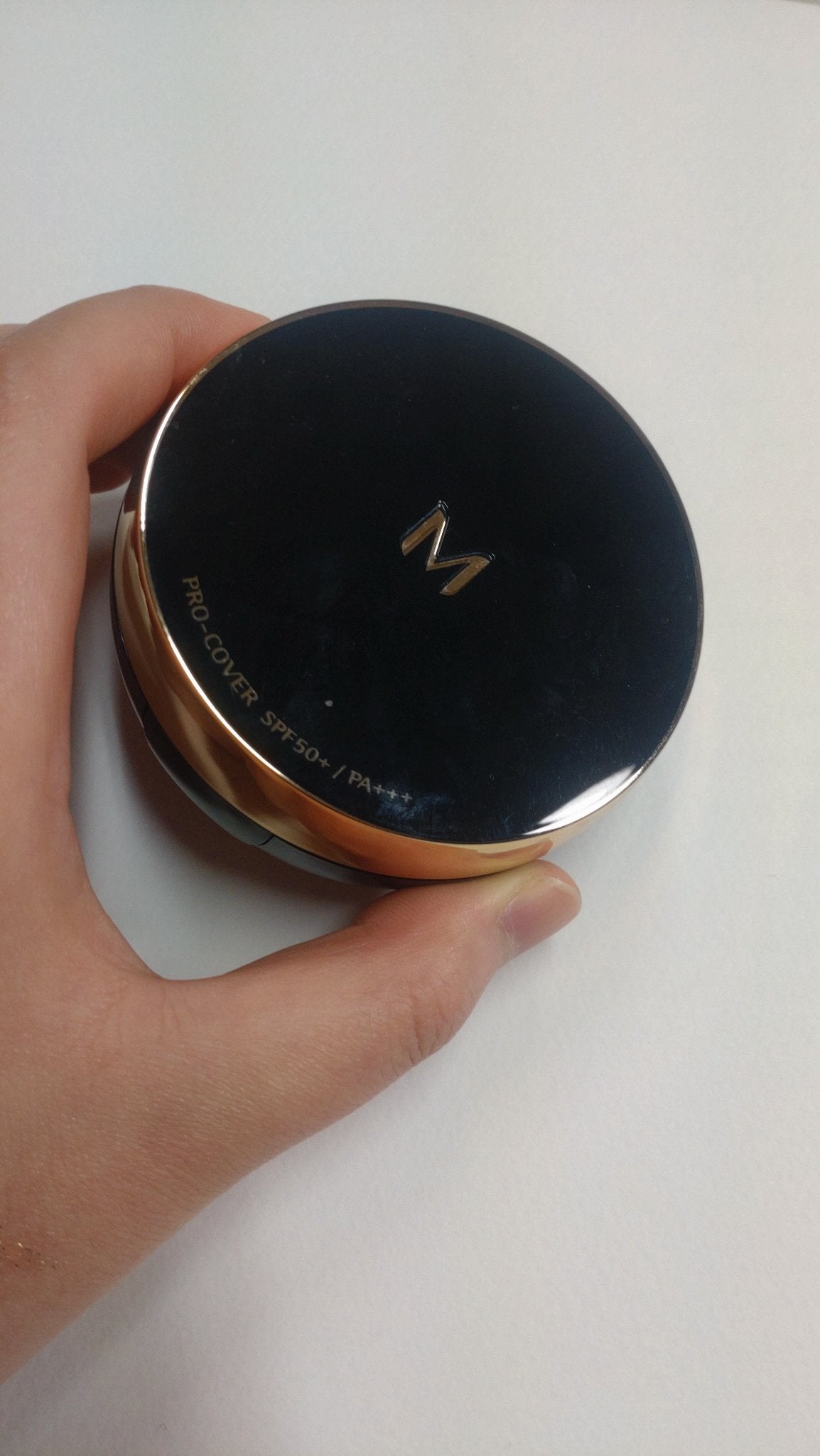 M クッション ファンデーション(プロカバー)/MISSHA/クッションファンデーションを使ったクチコミ(1枚目)