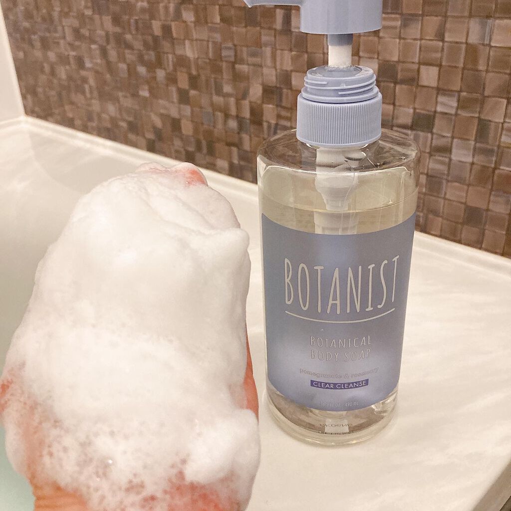 ボタニカルボディーソープ(クリアクレンズ)/BOTANIST/ボディソープを使ったクチコミ(3枚目)