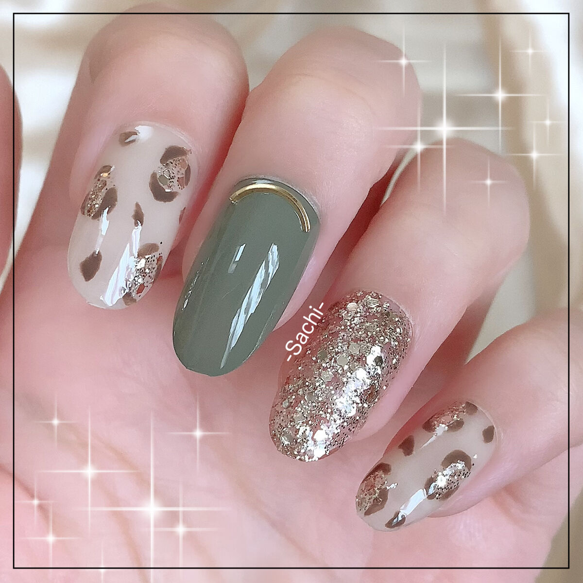 ネイルホリック Nostalgic color BR324/ネイルホリック/マニキュアを使ったクチコミ（2枚目）