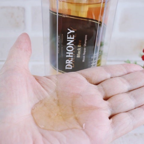 DRハニー ブラックビー モイスト リペア シャンプー/ヘアトリートメント/DR.HONEY/市販シャンプーを使ったクチコミ(2枚目)