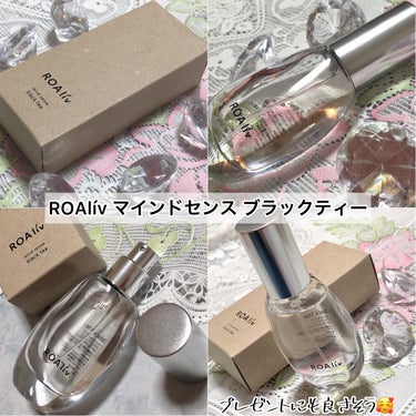 ROAlív マインドセンス ブラックティーのクチコミ「shabonより商品提供にていただきました💕

【ブランド名】
ROAlív

【特徴】
マイ.....」（3枚目）