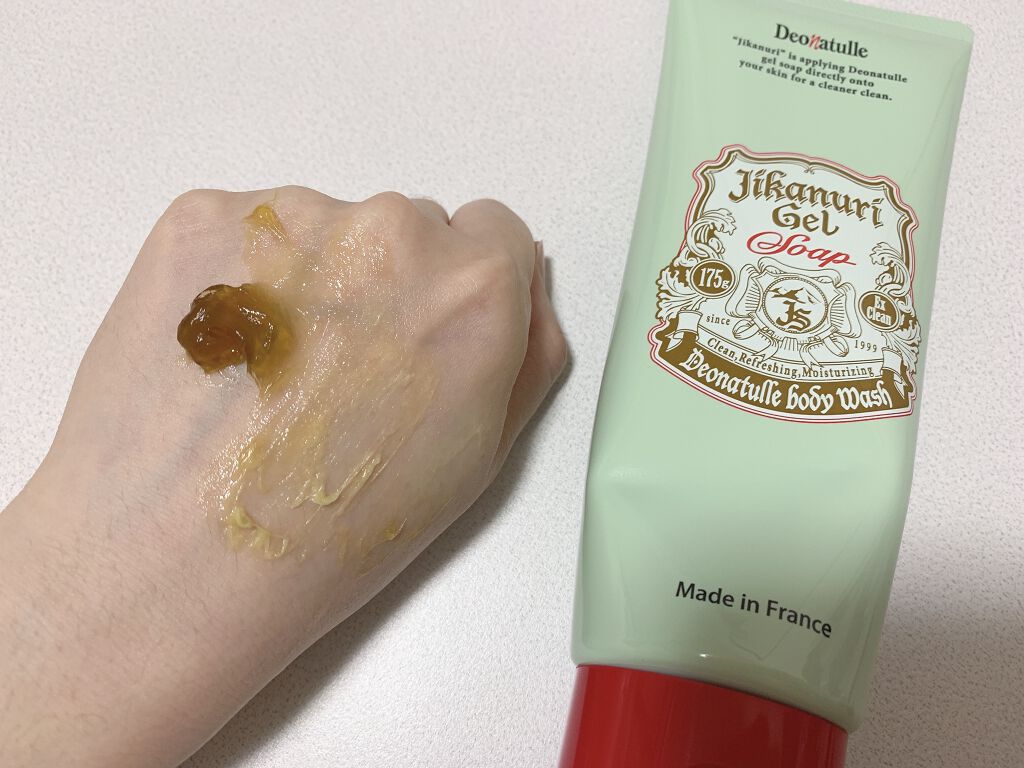 直ヌリジェル石けん/デオナチュレ/ボディソープを使ったクチコミ(1枚目)
