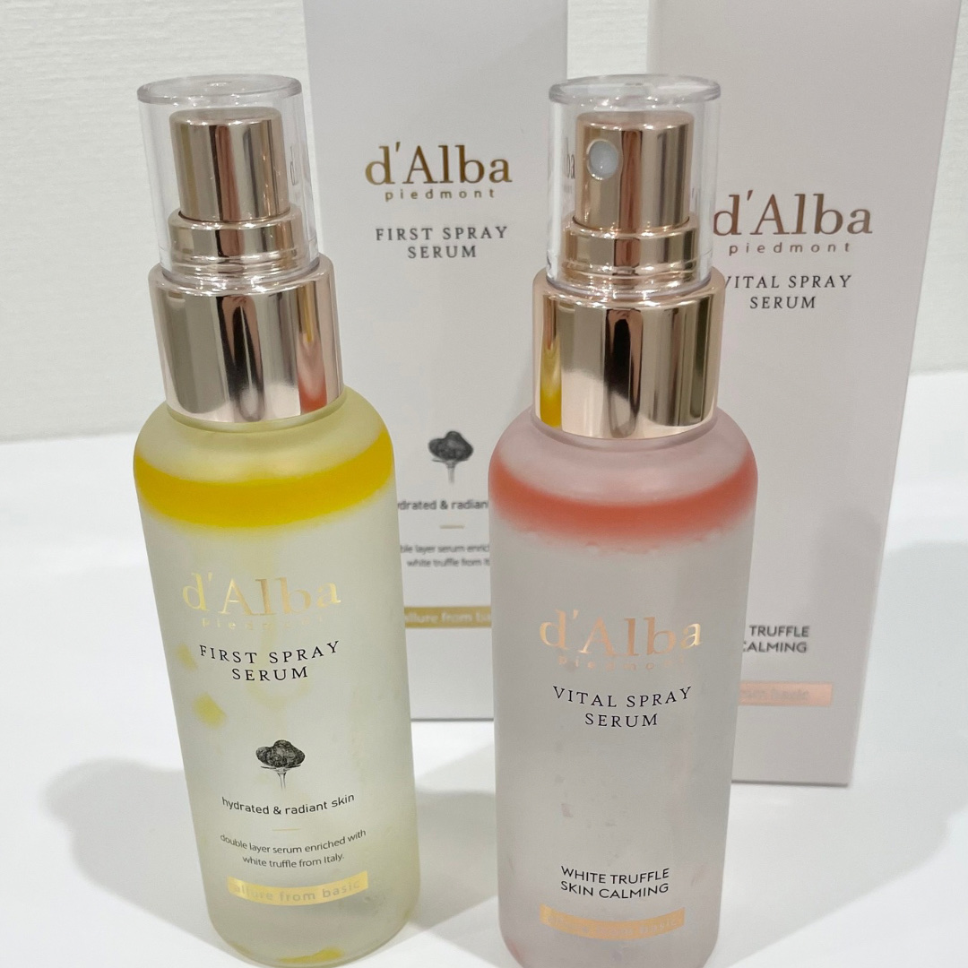 ダルバ ホワイトトリュフバイタルスプレーセラム/ダルバ/ミスト状化粧水を使ったクチコミ（1枚目）