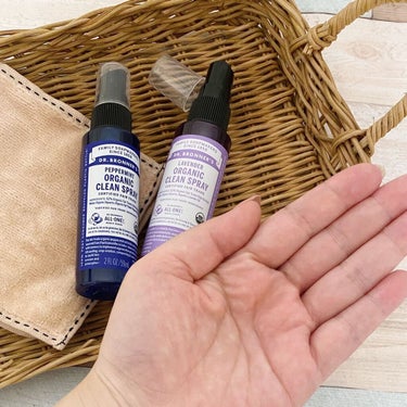 オーガニッククリーンスプレー   ラベンダー/Dr. Bronner's Magic Soaps(海外)/その他を使ったクチコミ（2枚目）