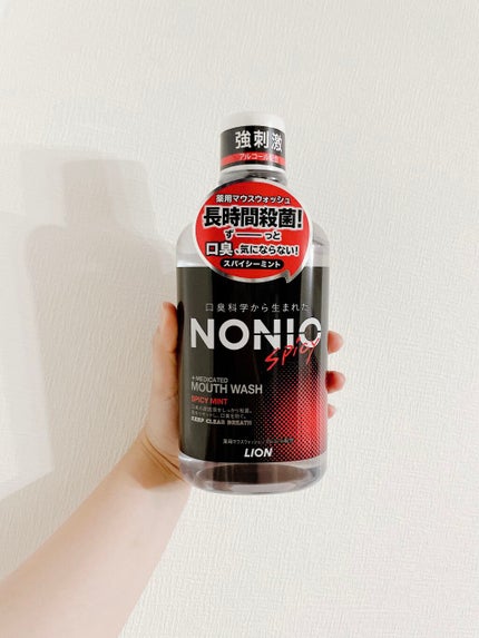 NONIOマウスウォッシュ スパイシーミント 600ml/NONIO/マウスウォッシュ・スプレーの画像