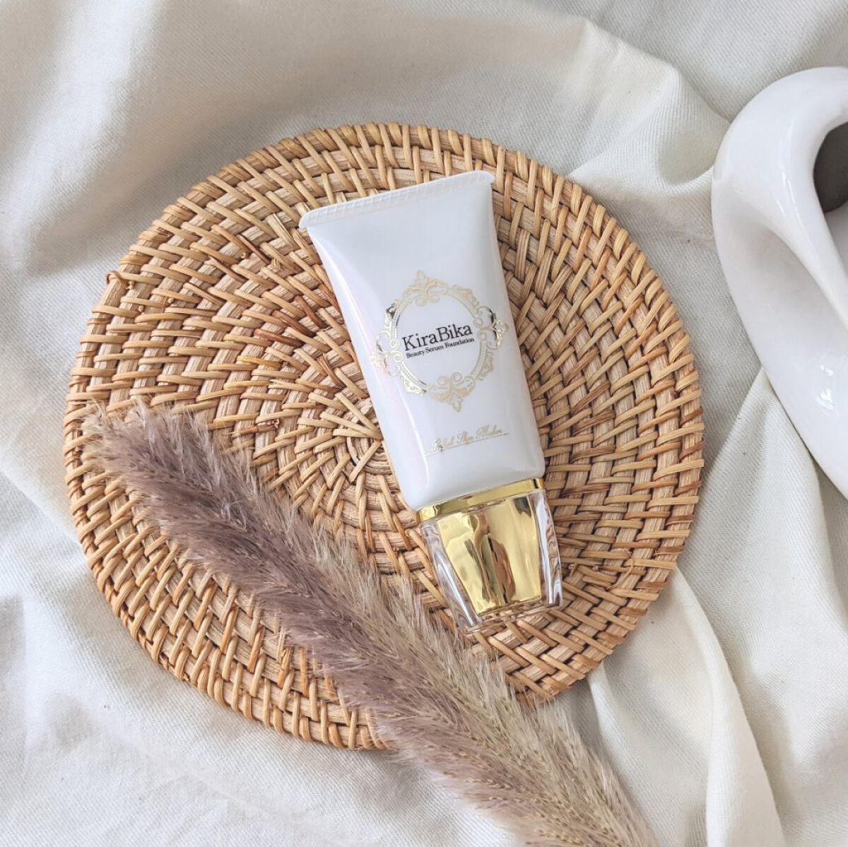 きらびか　ビューティーセラムファンデーション/KiraBika/リキッドファンデーションを使ったクチコミ（1枚目）