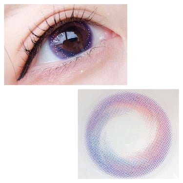 Glam up グラムアップ ワンデーのクチコミ「【Glam up 1day
　　　　　　#STARRY VIOLET】


★レンズスペック★.....」（2枚目）