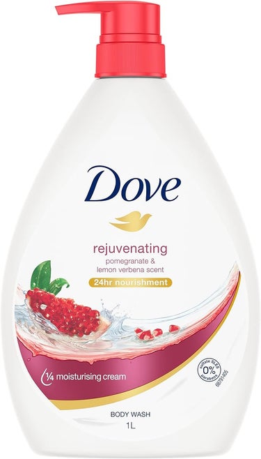 Dove Rejuvenating Pomegranate & Lemon Verbena Scent Body Wash