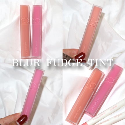 rom&nd ブラーファッジティント/rom&nd/リップティントを使ったクチコミ(6枚目)