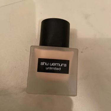 アンリミテッド ラスティング フルイド/shu uemura/リキッドファンデーションを使ったクチコミ（1枚目）