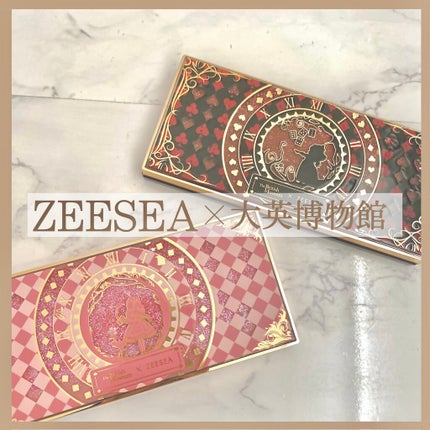 アリスドリームランドシリーズ 12色アイシャドウパレット(ZEESEA×大英博物館)/ZEESEA/アイシャドウパレットを使ったクチコミ(1枚目)