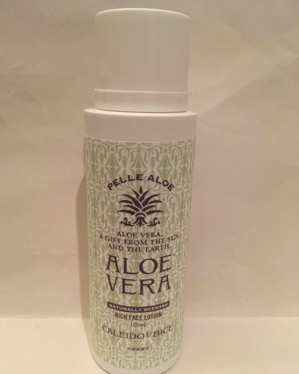 アロエベラリッチフェイスローション/CALEIDO ET BICE/化粧水を使ったクチコミ(1枚目)