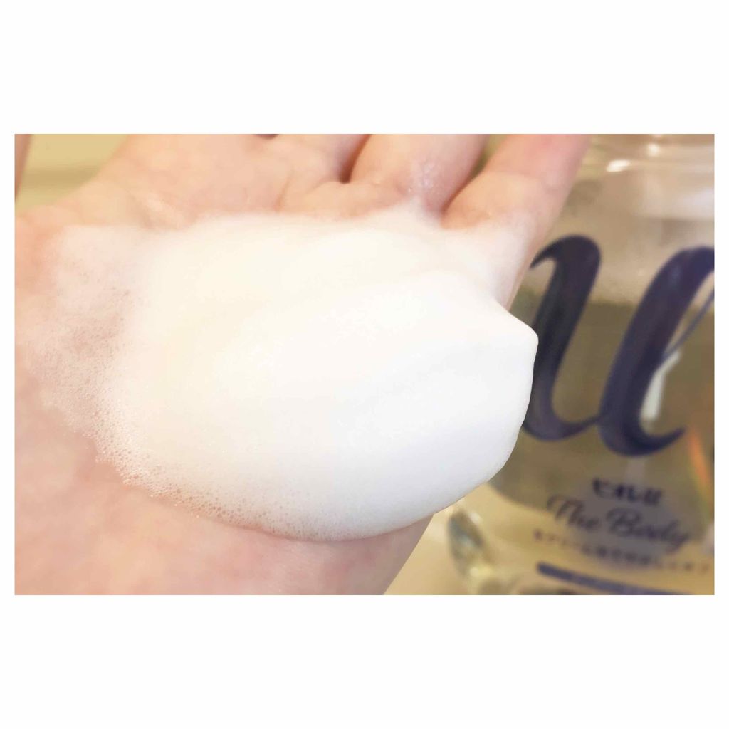 ザ ボディ 泡タイプ ピュアリーサボンの香り/ビオレu/ボディソープを使ったクチコミ（3枚目）