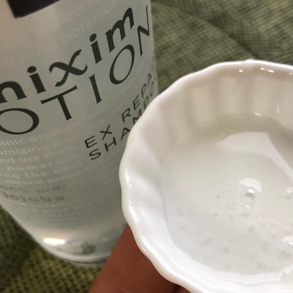 リペアシャンプー/ヘアトリートメント/mixim POTION/シャンプー・コンディショナーを使ったクチコミ（2枚目）