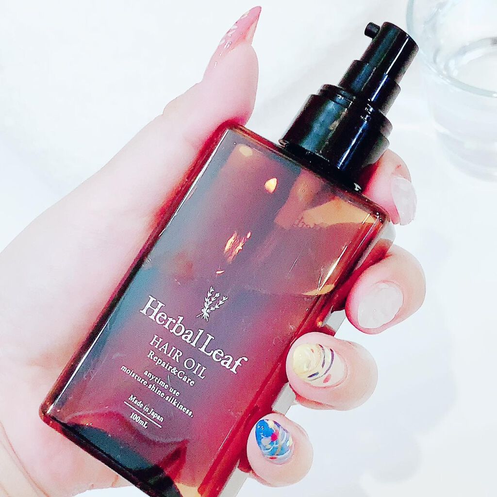 オーガニックヘアオイル フレッシュティーの香り/ハーバルリーフ/ヘアオイルを使ったクチコミ(2枚目)