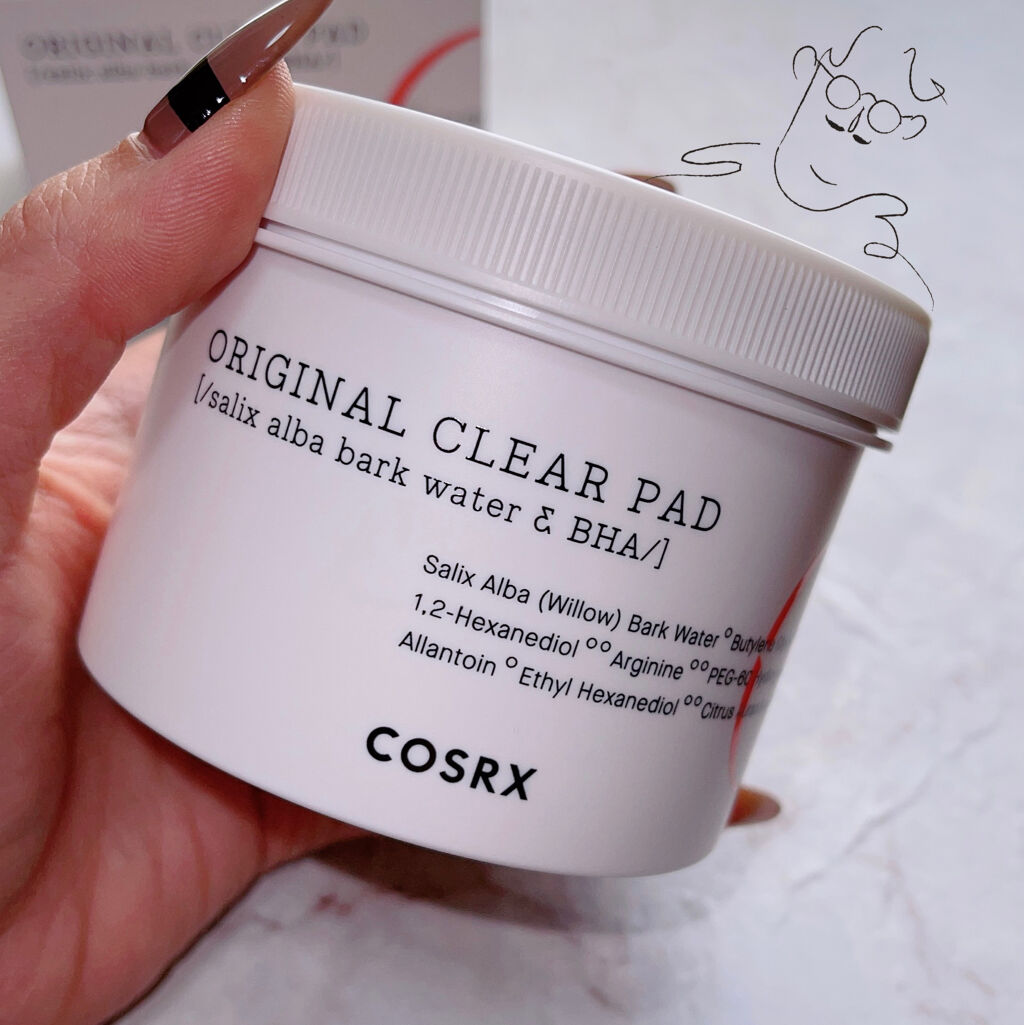 ワンステップオリジナルクリアパッド/COSRX/トナーパッドを使ったクチコミ（1枚目）