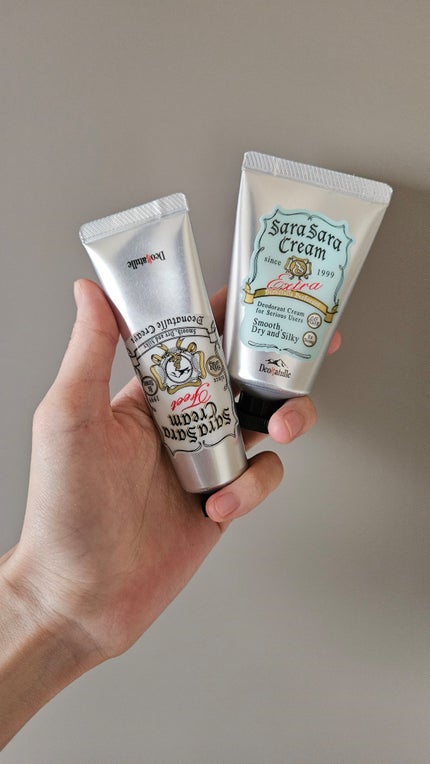 薬用さらさらクリーム/デオナチュレ/デオドラント・制汗剤を使ったクチコミ(1枚目)