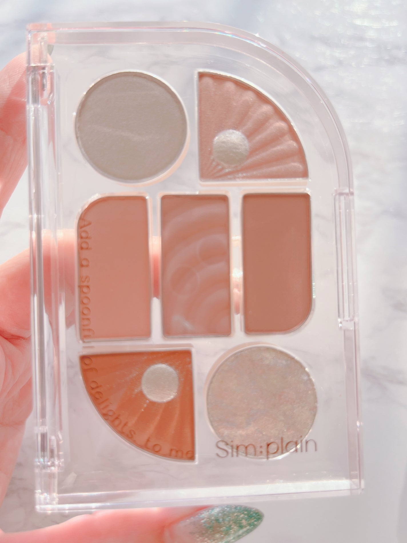 シンプレイン アイパレット/Sim;plain/アイシャドウパレットを使ったクチコミ(3枚目)
