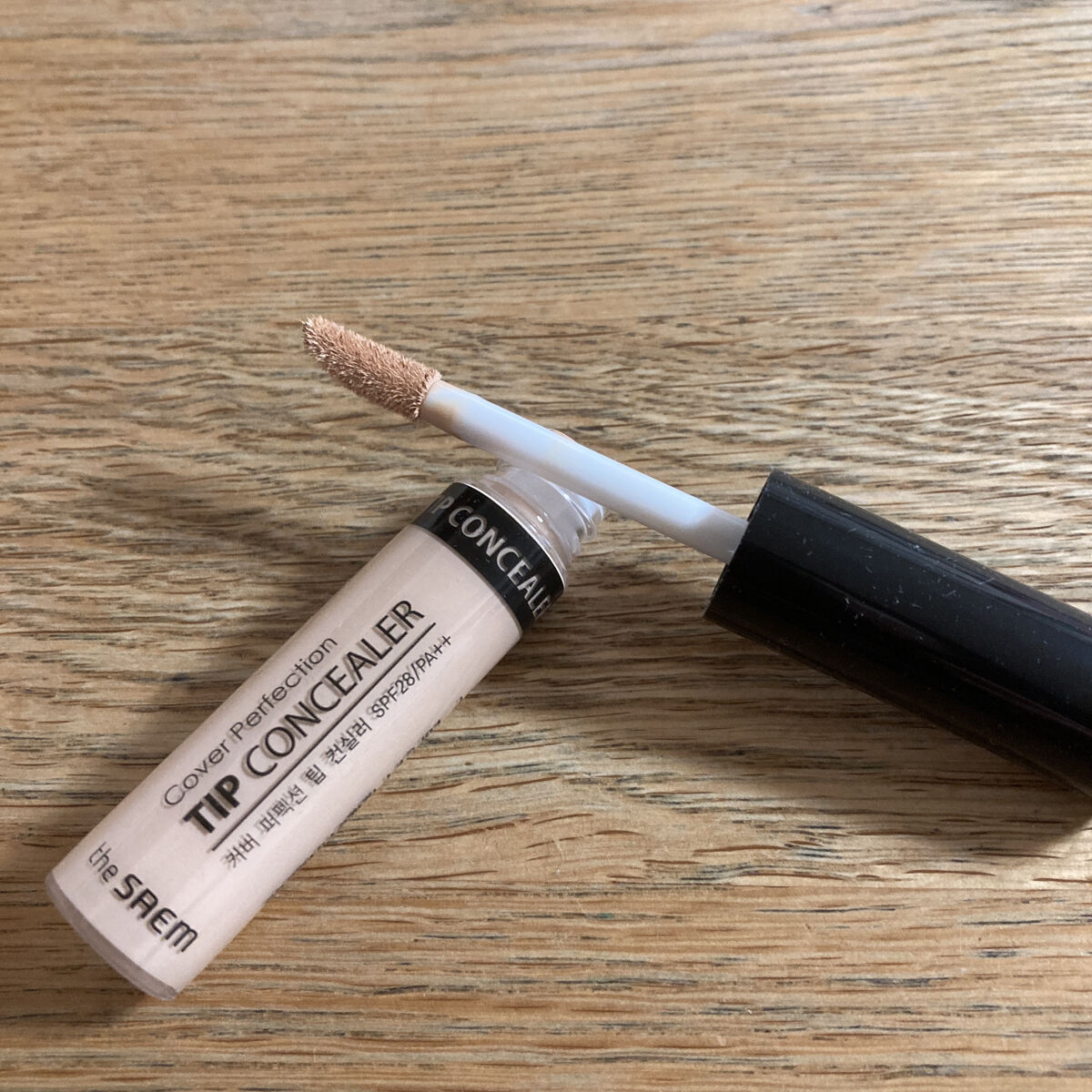 カバーパーフェクション チップコンシーラー/the SAEM/リキッドコンシーラーを使ったクチコミ（2枚目）