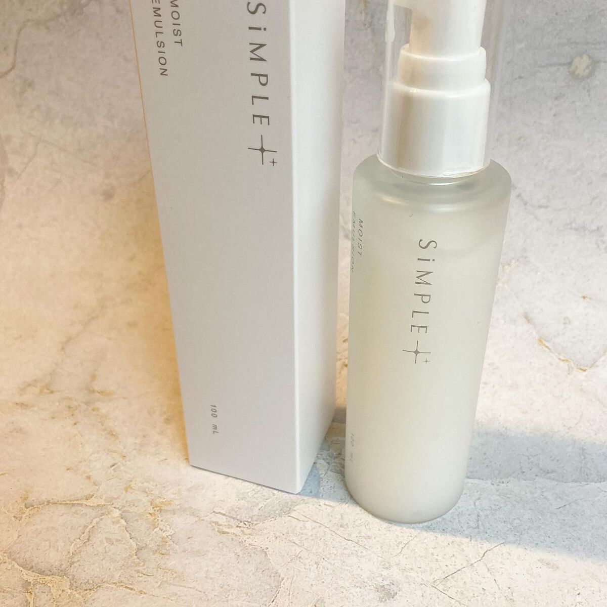 モイストエマルジョン/SiMPLE++/乳液を使ったクチコミ(2枚目)