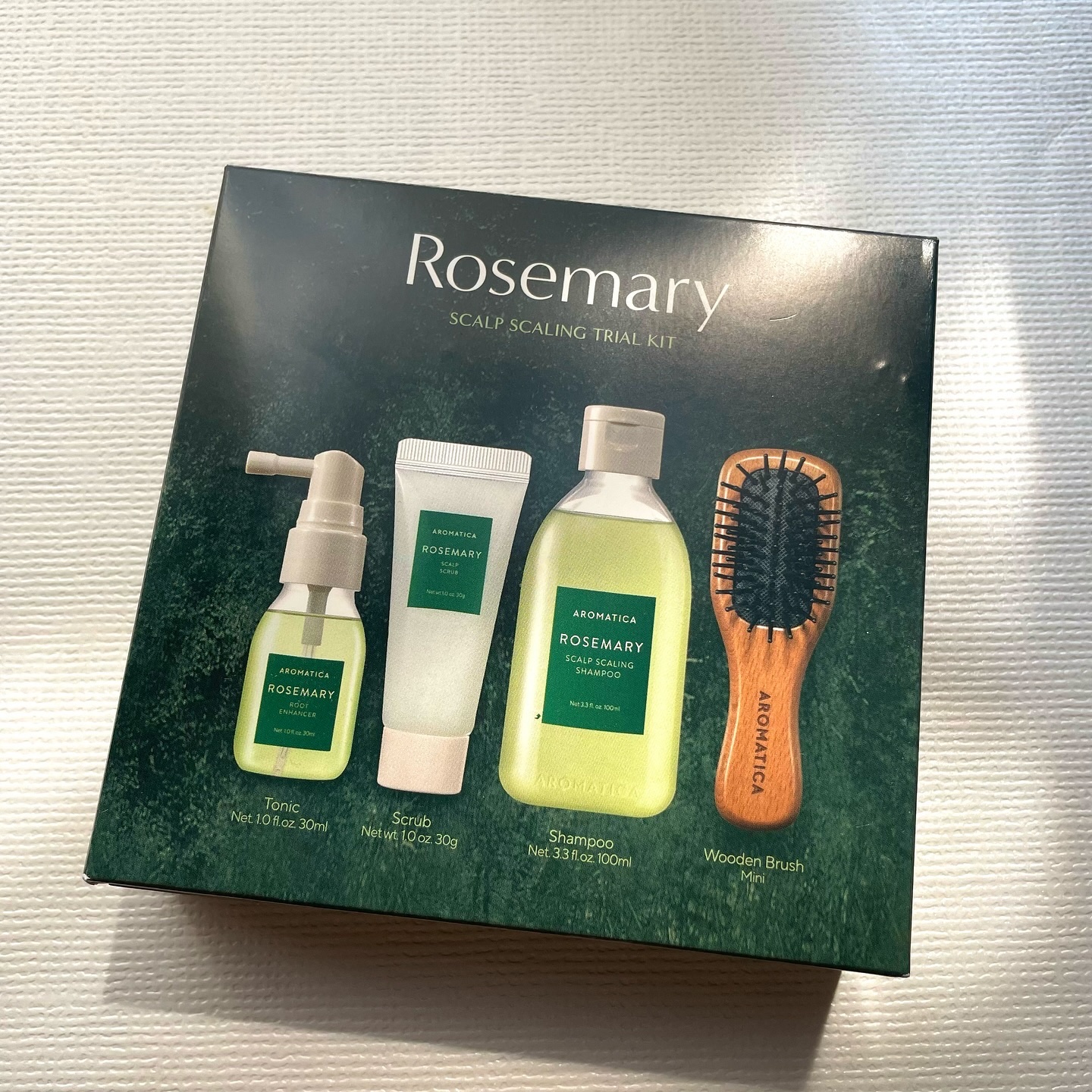 ローズマリー ヘア トライアルセット/AROMATICA/トライアルキットを使ったクチコミ（3枚目）