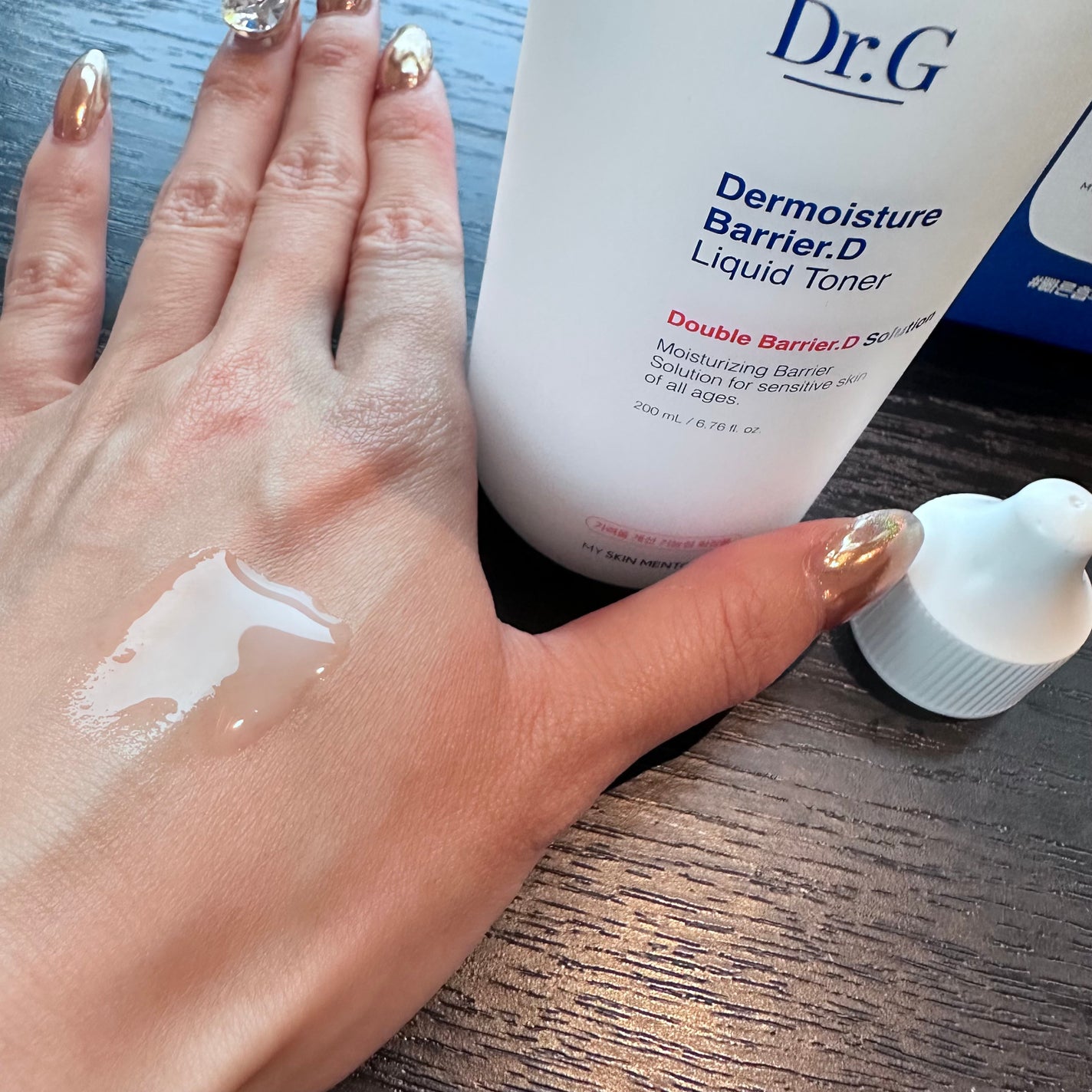 ザモイスチャーバリアDリキッドトナー/Dr.G/化粧水を使ったクチコミ(2枚目)