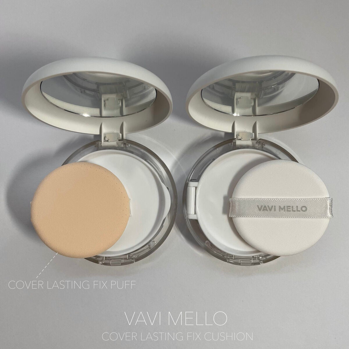 カバーラスティングフィックスクッション/VAVI MELLO/クッションファンデーションを使ったクチコミ(2枚目)