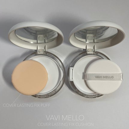 カバーラスティングフィックスクッション/VAVI MELLO/クッションファンデーションを使ったクチコミ(2枚目)