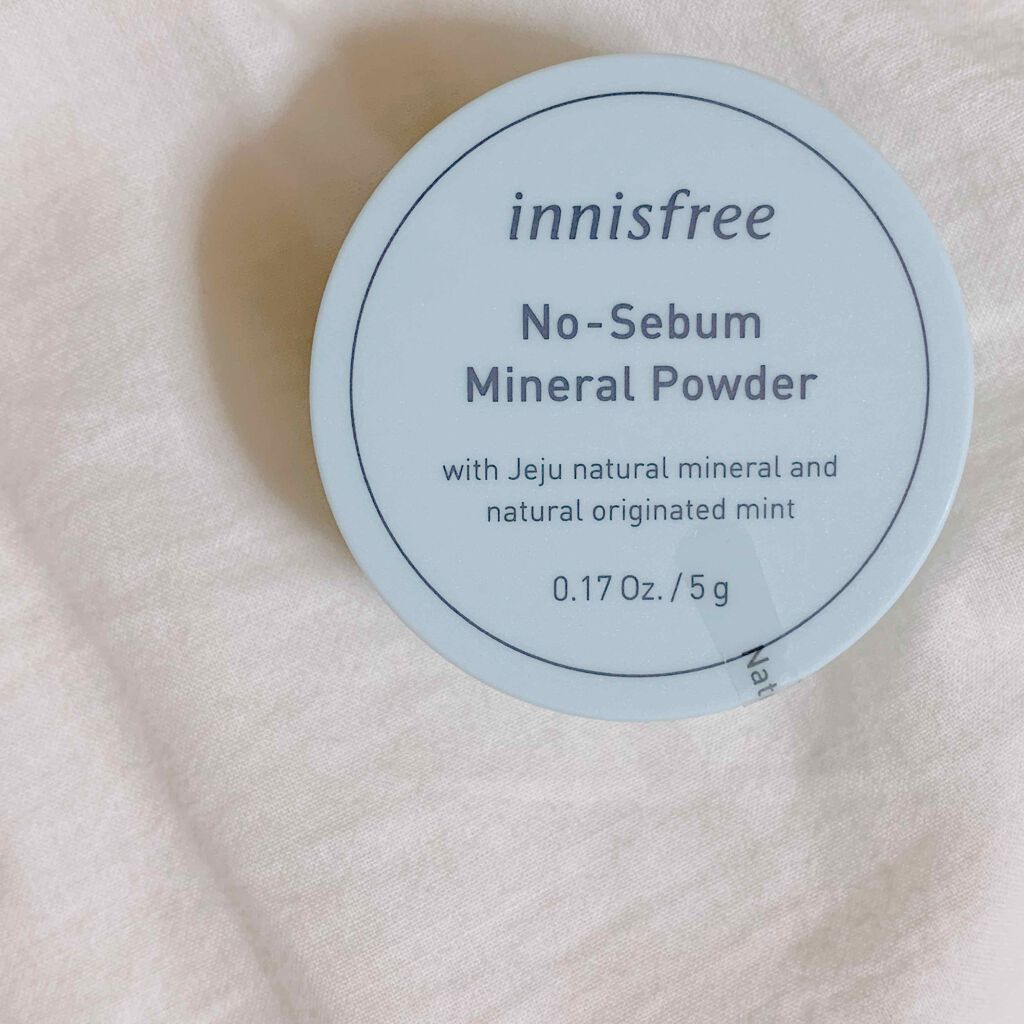 ノーセバム ミネラルパウダー/innisfree/ルースパウダーを使ったクチコミ（1枚目）