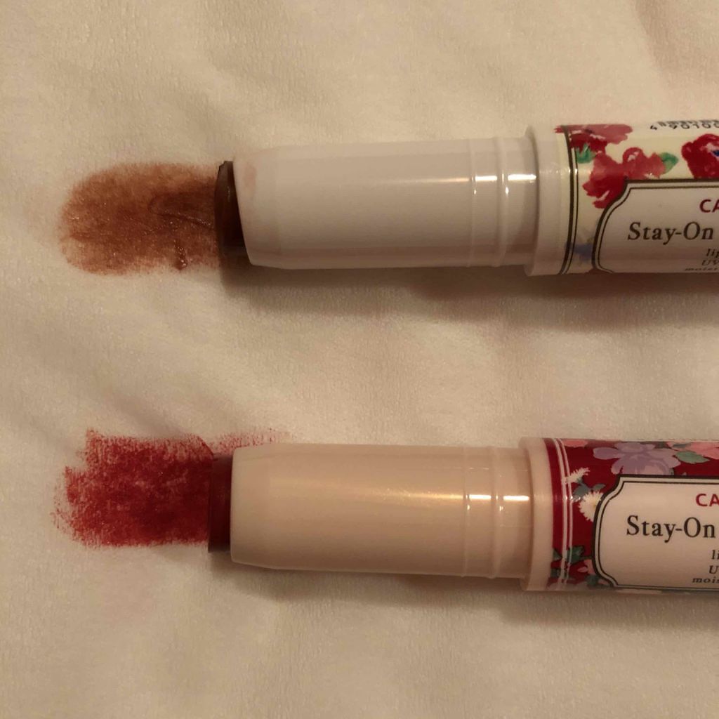 ステイオンバームルージュ/キャンメイク/口紅を使ったクチコミ(2枚目)