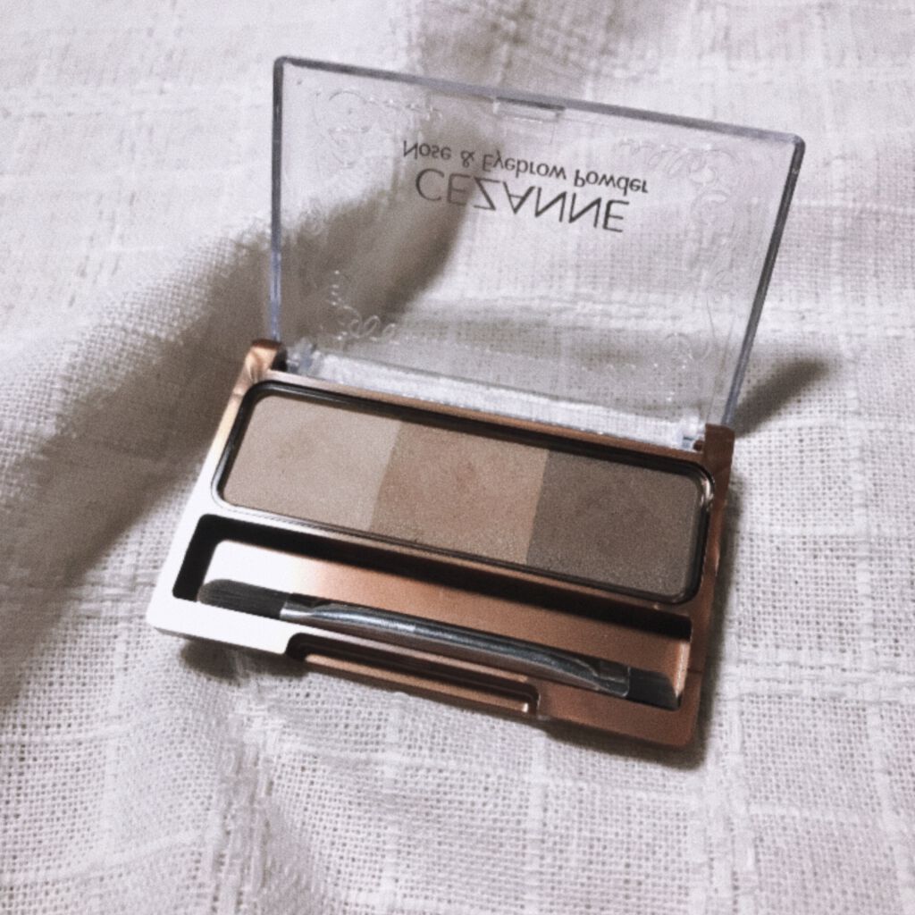 ノーズ&アイブロウパウダー/CEZANNE/パウダーアイブロウを使ったクチコミ(2枚目)