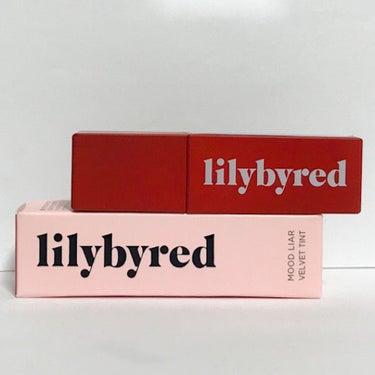 ムードライアー ベルベットティント 06 イノセントアップル(Innocent Apple)/lilybyred/口紅を使ったクチコミ（1枚目）