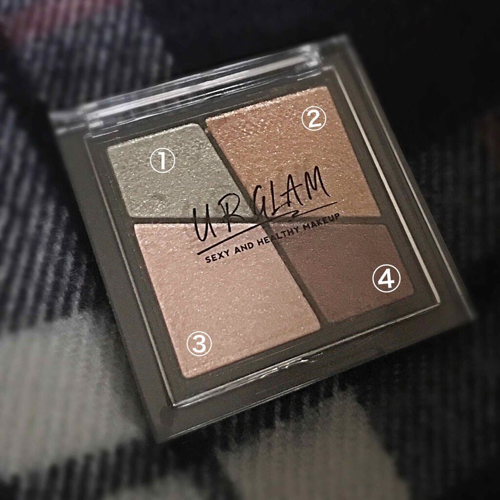 UR GLAM　VELVET EYE COLOR PALETTE/U R GLAM/アイシャドウパレットを使ったクチコミ（1枚目）