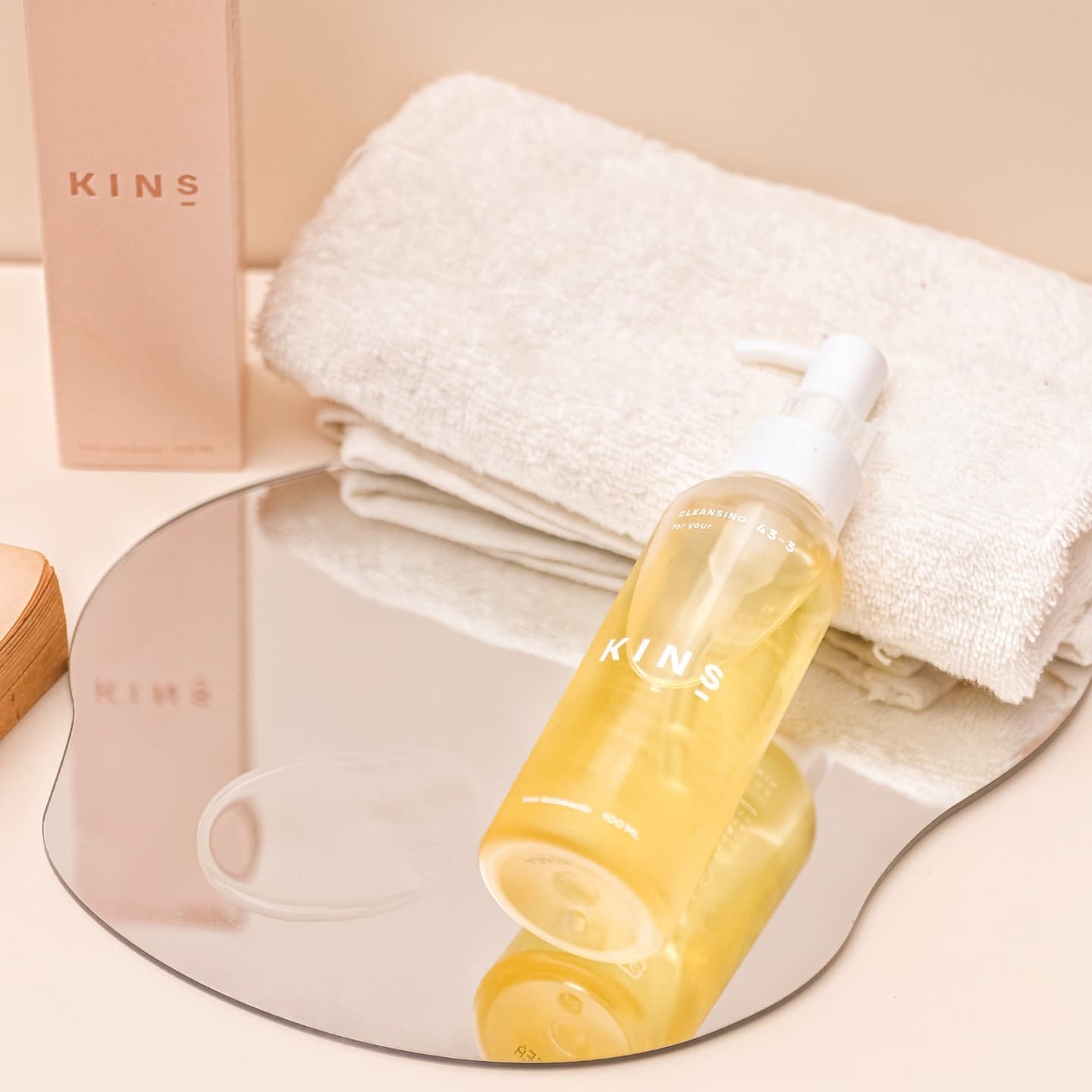 クレンジングオイル/KINS/オイルクレンジングを使ったクチコミ（2枚目）