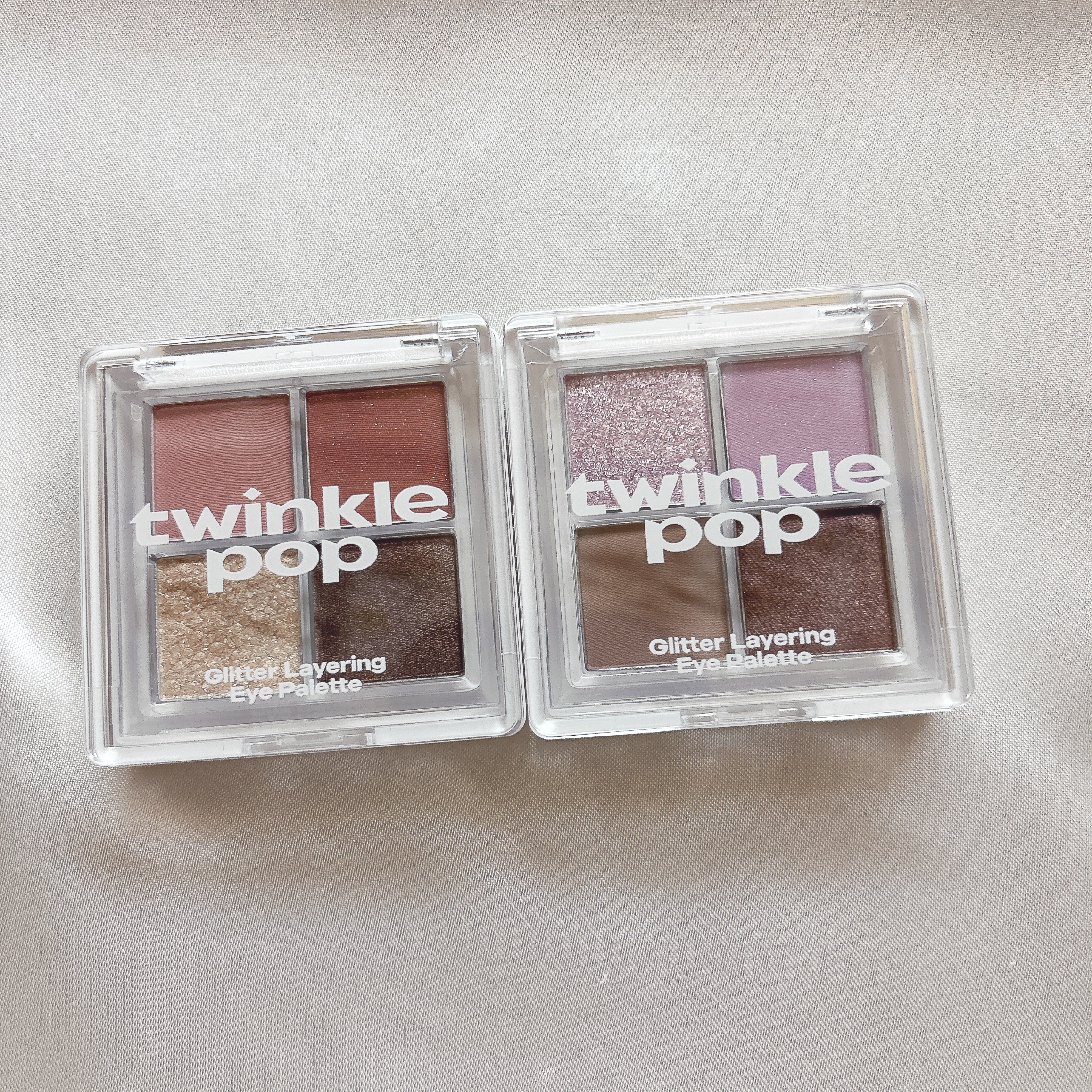 グリッターレイヤリングアイシャドウパレット/TWINKLE POP/アイシャドウパレットを使ったクチコミ（1枚目）