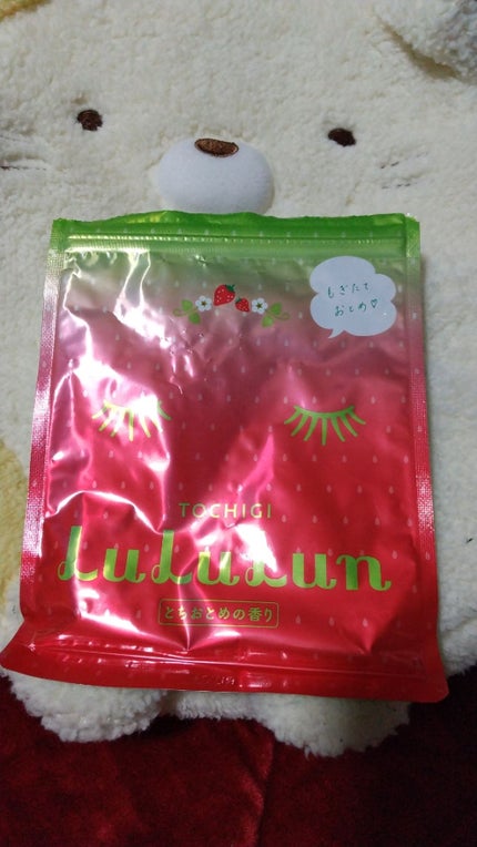 栃木ルルルン(とちおとめの香り)/ルルルン/シートマスク・パックを使ったクチコミ(1枚目)