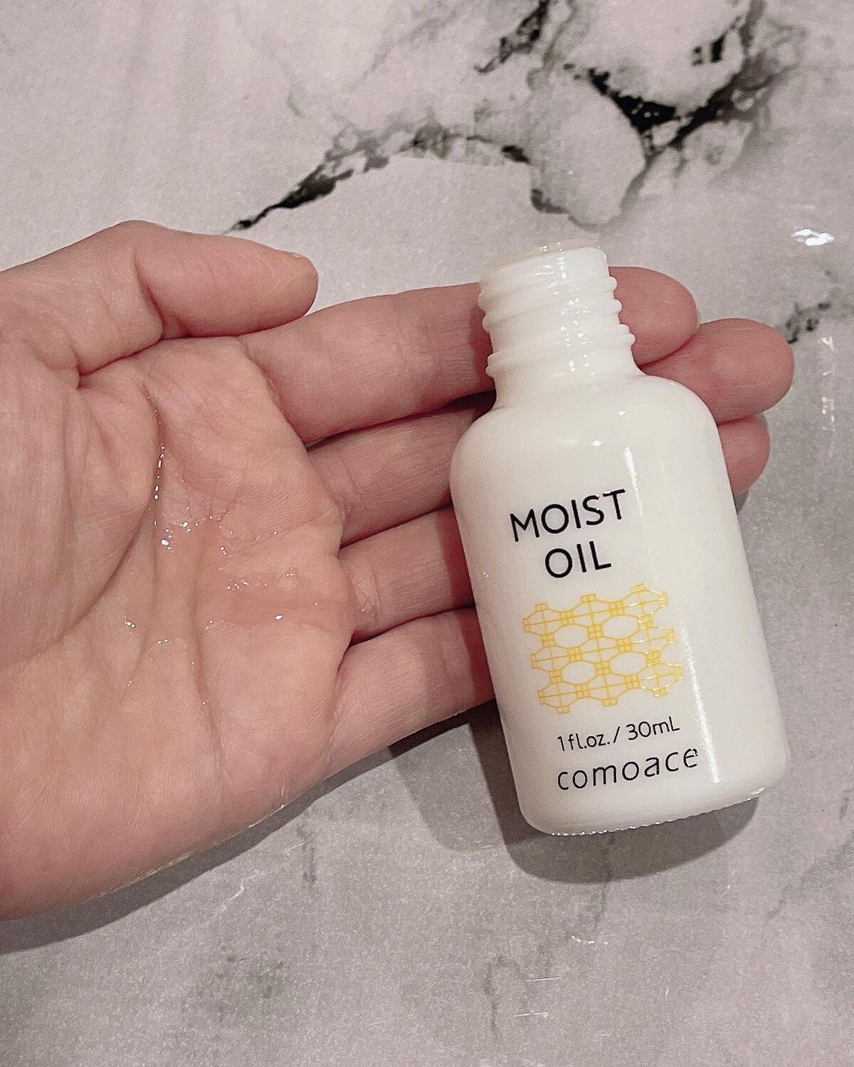 モイストオイル/コモエース/フェイスオイルを使ったクチコミ(2枚目)