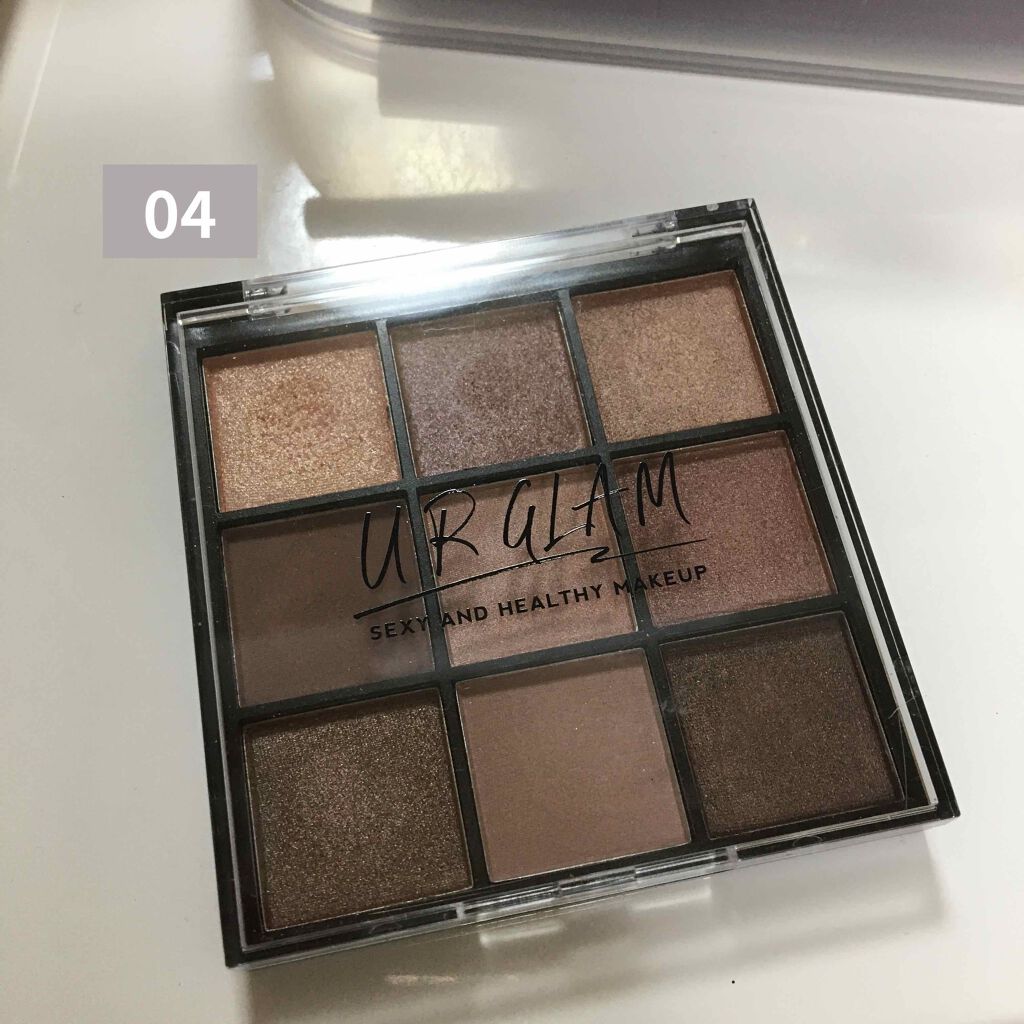 UR GLAM BLOOMING EYE COLOR PALETTE/U R GLAM/アイシャドウパレットを使ったクチコミ(1枚目)
