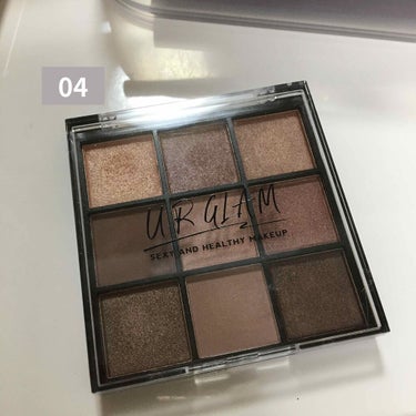 UR GLAM　BLOOMING EYE COLOR PALETTE/U R GLAM/パウダーアイシャドウを使ったクチコミ（1枚目）