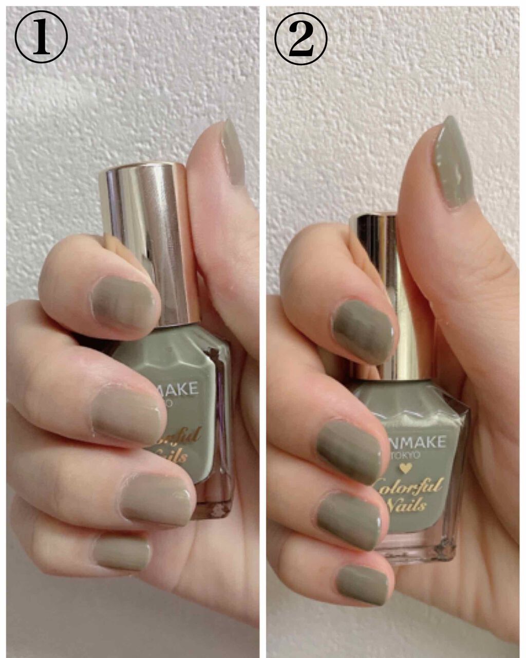カラフルネイルズ/キャンメイク/マニキュアを使ったクチコミ（1枚目）