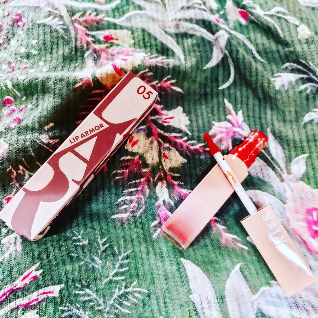 リップアーマー 05 ベイクドキャラメル/KiSS/口紅を使ったクチコミ（1枚目）